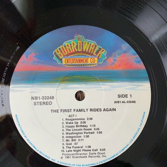 The First Family / Rides Again / The Other Family 3 LP VG+ Spoken Word Comedy - Picture 7 of 9